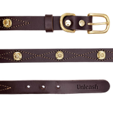 Dark Brown Dog Collar