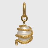 Transformation Charm - Snake & Pearl | For Your Dog
