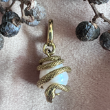 Transformation Charm - Snake & Pearl | For Your Dog