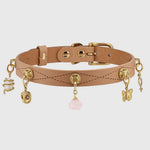 Unleash CPH Natural Brown Dog Collar