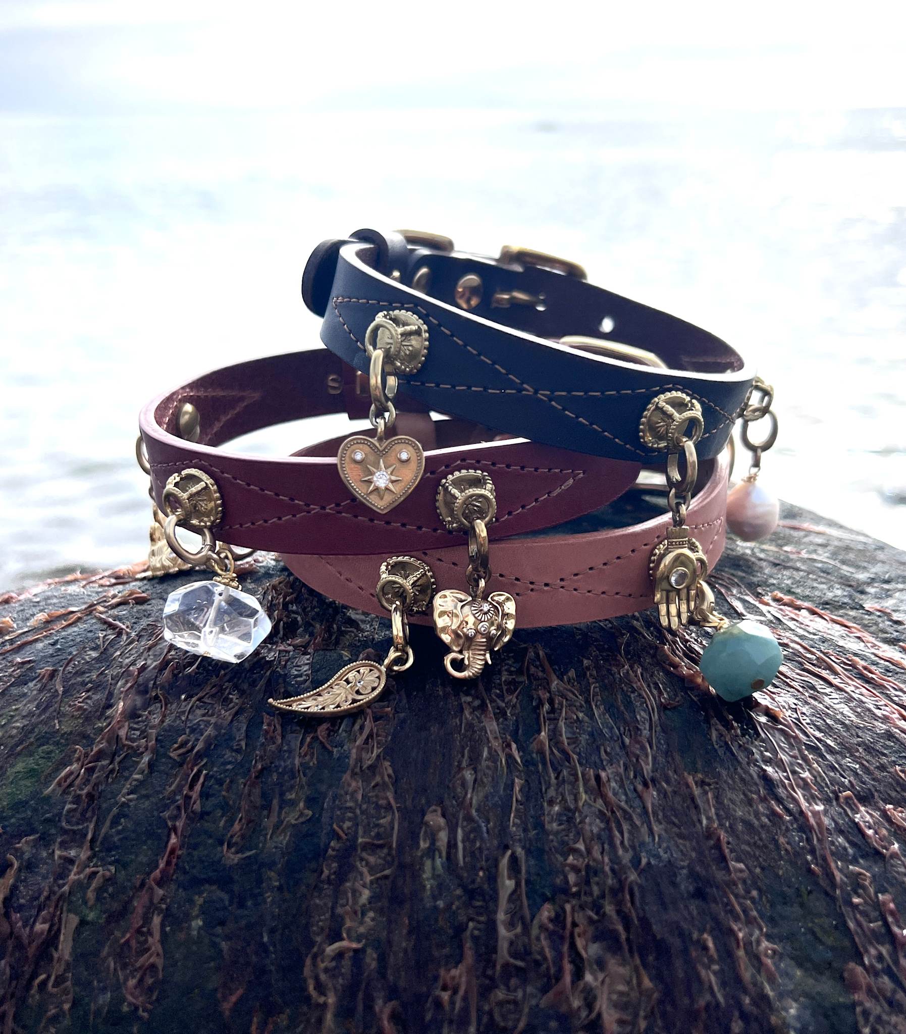 Unleash CPH Dog Collars With Charms