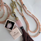 Rose Quartz Love Tassel