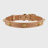 Unleash CPH Natural Brown Dog Collar
