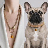 Harmony Charm - Amber Stone