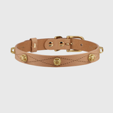 Natural Brown Dog Collar