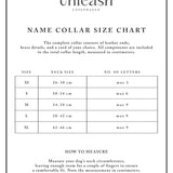 Customized Name Collar
